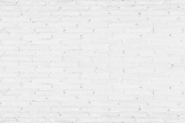 Fondo de textura de pared de ladrillo blanco moderno para papel pintado y diseño gráfico web. - Foto, imagen