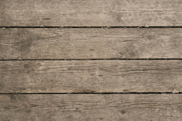 old wooden background for your design. Wooden table or floor, parallel boards - Foto, imagen