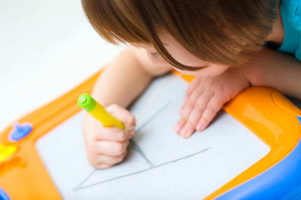 child write - Foto, Bild