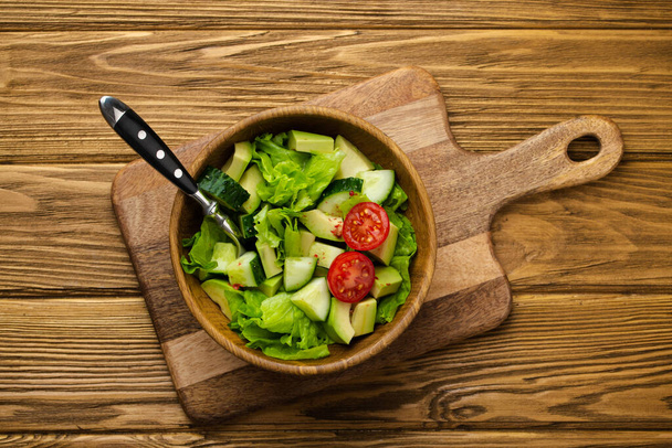 Здоровый салат авокадо
 - Фото, изображение