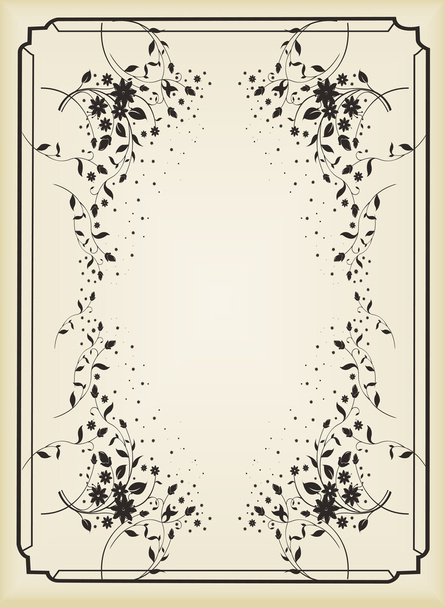 Vintage background for Book cover vector - ベクター画像