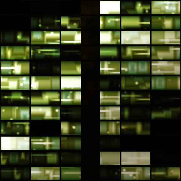 Kontinuierliches Muster mit Wolkenkratzerfenstern - Foto, Bild