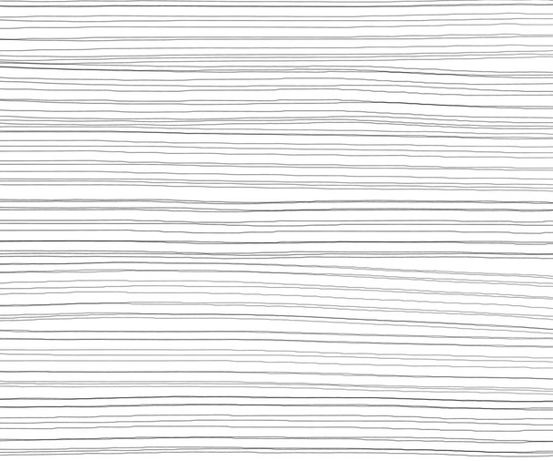 Hand drawn horizontal doodle pencil lines texture. Sketch stroke decoration. Simple black and white pattern with stripes. - Photo, Image
