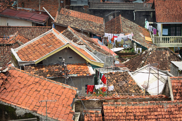 Nedostatečné bydlení a přeplněné životní podmínky v jihovýchodní Asii - Fotografie, Obrázek
