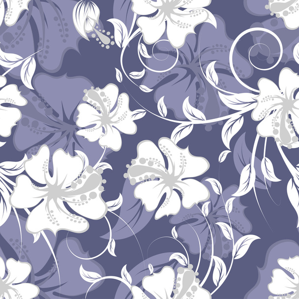 Seamless floral background - Διάνυσμα, εικόνα