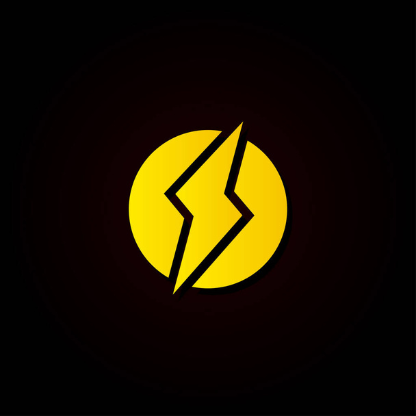 Conception simple de vecteur de logo Flash
 - Vecteur, image