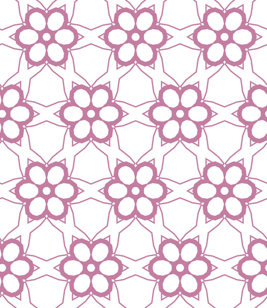 nahtlose Muster mit geometrischen Formen Vektorillustration - Vektor, Bild