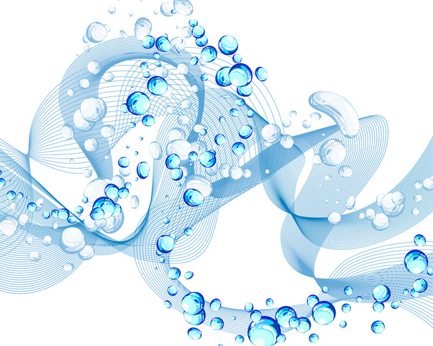 Water background - Vector, imagen