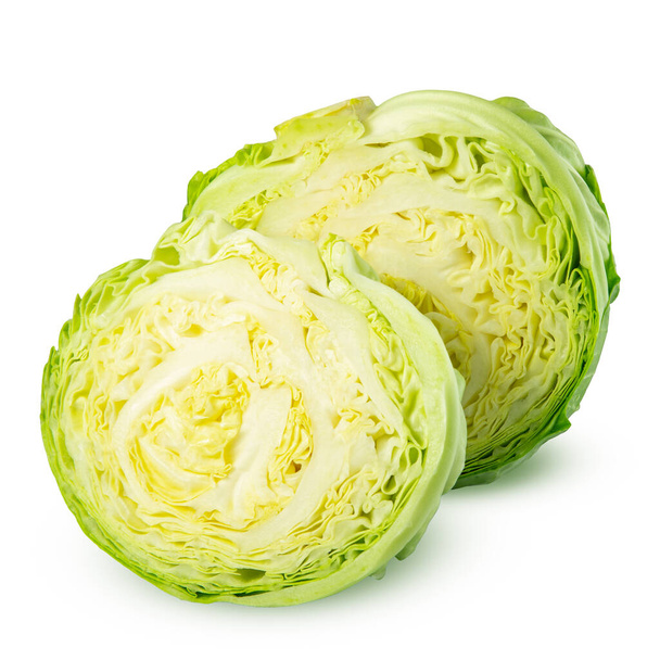 cabbage isolated on white background - Foto, Bild