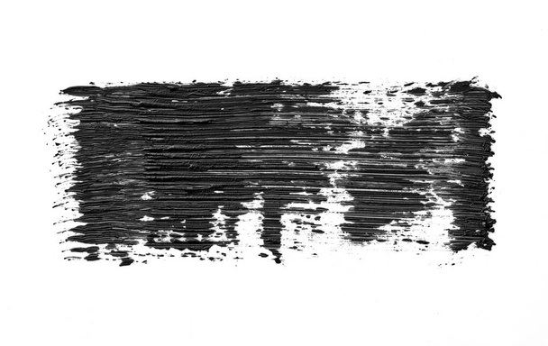 Mascara texture isolated on white - Photo, Image
