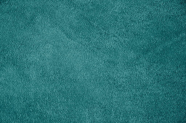 Textuur van natuurlijk blauw suède - Foto, afbeelding