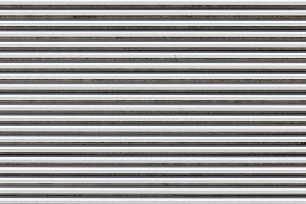 white Corrugated metal texture surface or galvanize steel	 - Zdjęcie, obraz