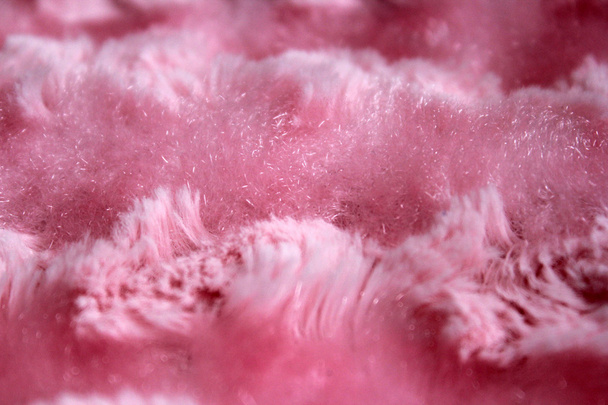 Tessile di pelliccia rosa
 - Foto, immagini