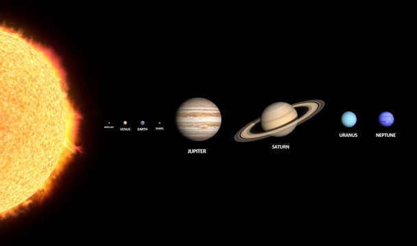 повний сонячної системи - Фото, зображення