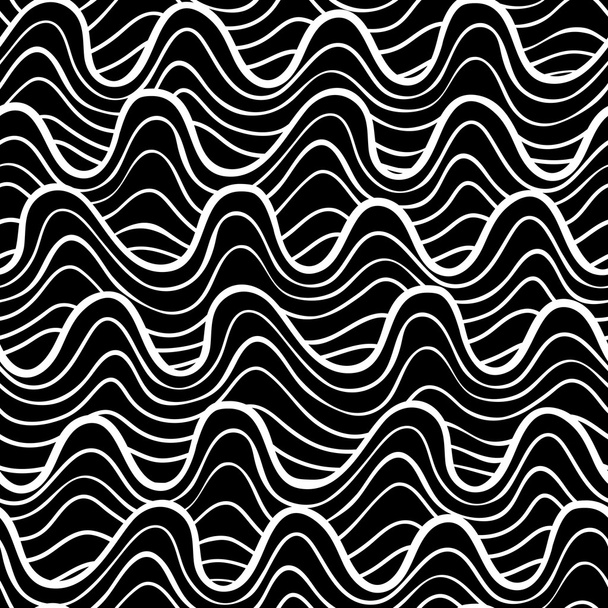 Seamless wavy pattern - Vector, Image