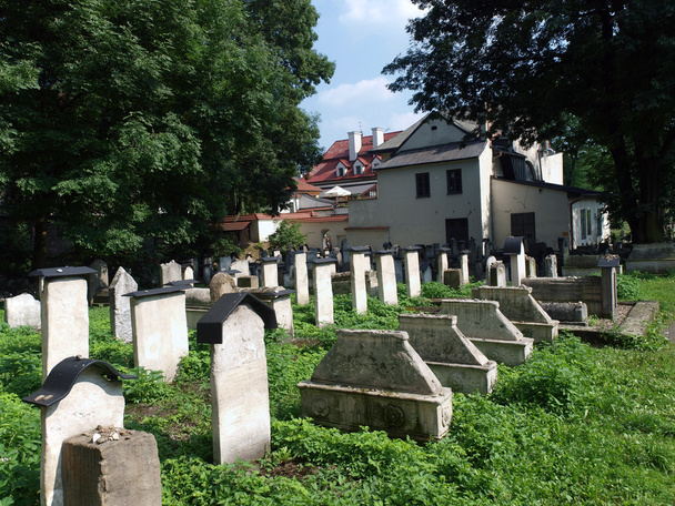 Le cimetière Remuh à Cracovie, Pologne
, - Photo, image