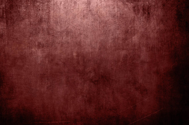 red grungy painting draft on canvas background or texture  - Фото, зображення