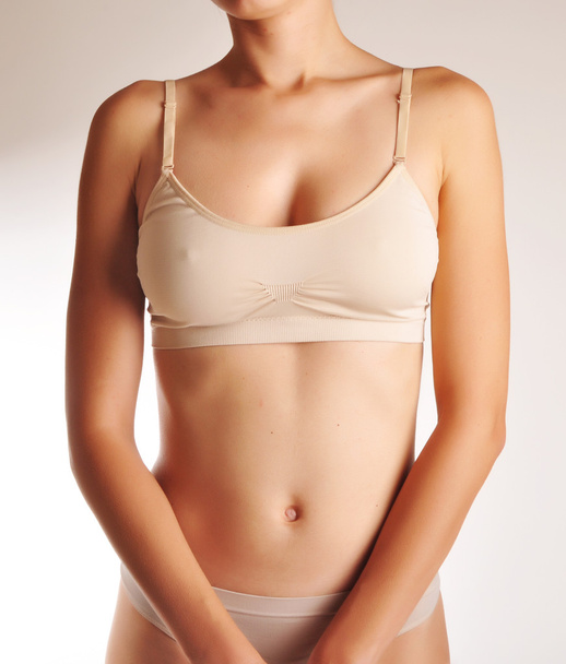 Hermoso sexy mujer delgado cuerpo bronceado
 - Foto, Imagen