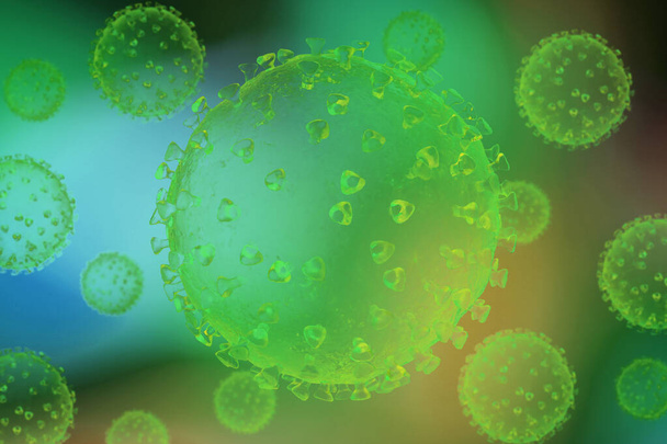 Coronavirus. COVID-19. Abstract background. - Photo, Image