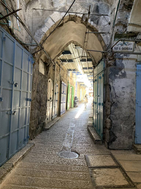 Старый город Иерусалима пустой старый город Джерси
 - Фото, изображение