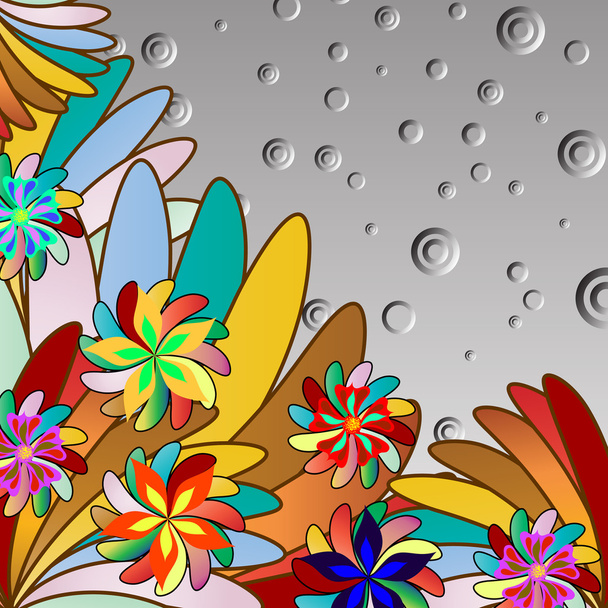 Meerkleurige abstracte achtergrond - Vector, afbeelding