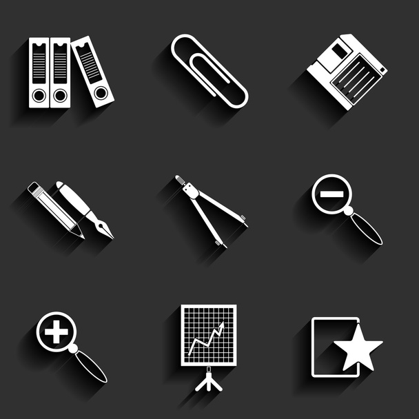 Универсальные плоские иконы
 - Вектор,изображение