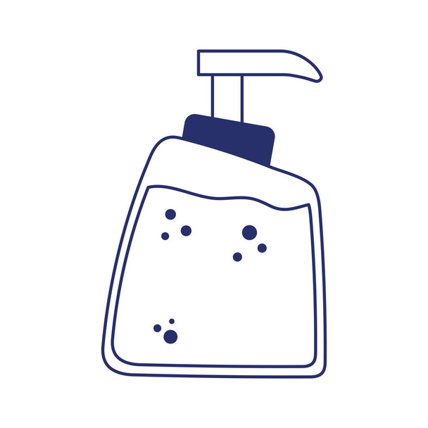 Conception vectorielle de bouteille de savon isolée
 - Vecteur, image