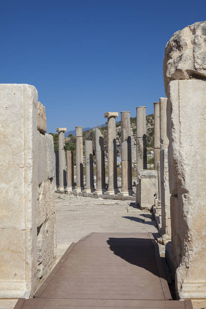 Ruinas de la antigua ciudad de Patara, Antalya, Turquía
. - Foto, Imagen