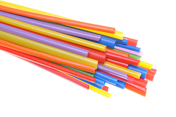 Componentes de tubos termorretráctiles para aislamiento de cables
 - Foto, imagen