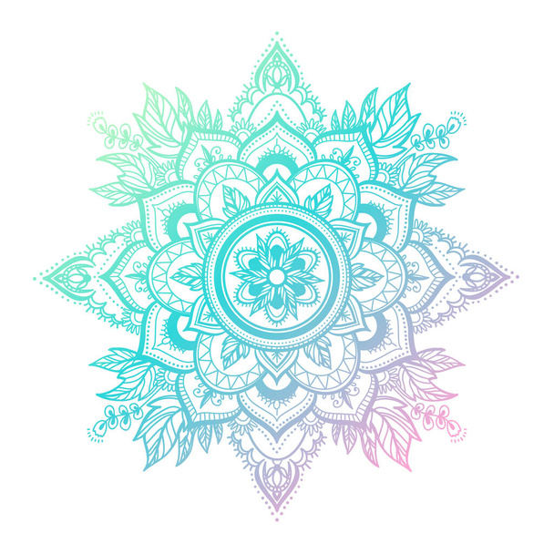 Illustration mandala vectorielle couleur
 - Vecteur, image