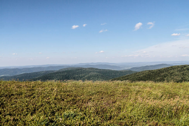 Wetlinska Polonyna a lengyelországi Bieszczady hegységben - Fotó, kép