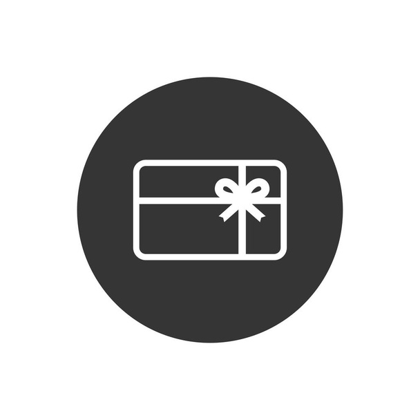 Gift card icon. Vector illustration - Vector, Image