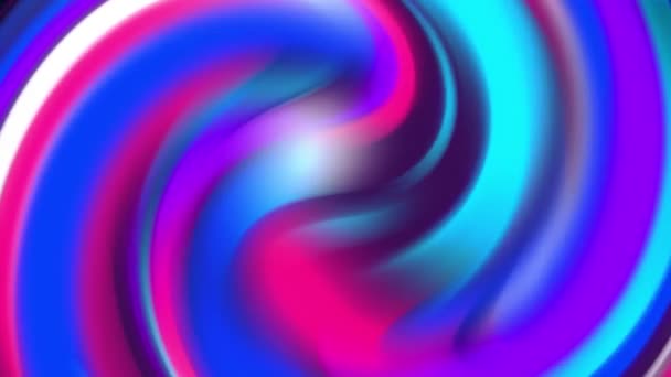 Abstract motion design background. Modern animation of vivid twirl stripes loop - Footage, Video
