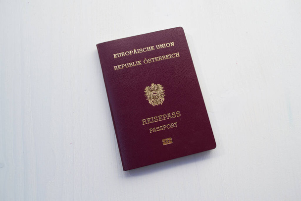 Österreichischer Staatsbürgerpass, Europäischer Pass - Foto, Bild