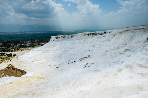 Turkey Pamukkale, in its present form without Photoshop with details and views - Photo, Image