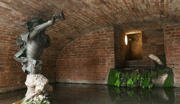 Detalle arquitectónico en Siena, Toscana, Italia. El centro histórico de Siena ha sido declarado por la UNESCO Patrimonio de la Humanidad
 - Foto, imagen