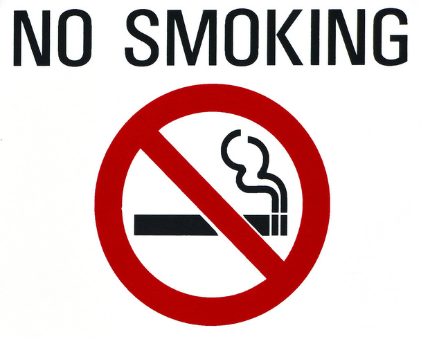 Απαγορεύεται το κάπνισμα. - Φωτογραφία, εικόνα