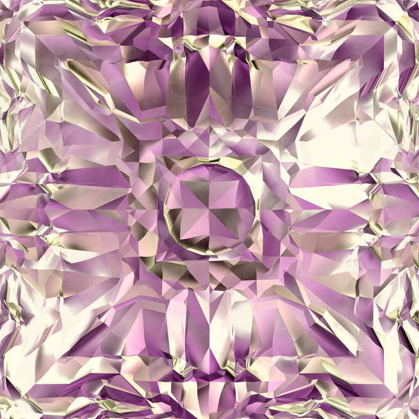 Безперервний кристалічний візерунок фону
  - Фото, зображення