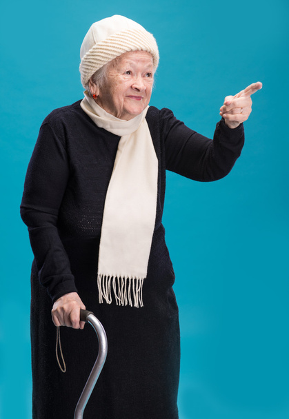 idős nő - Fotó, kép