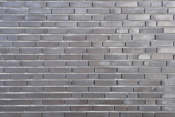 Fondo abstracto de un fragmento de la pared limpia en blanco de ladrillo de silicato blanco rectangular
 - Foto, Imagen
