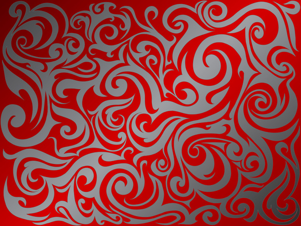 Artistic liquid swirls - Vector, afbeelding