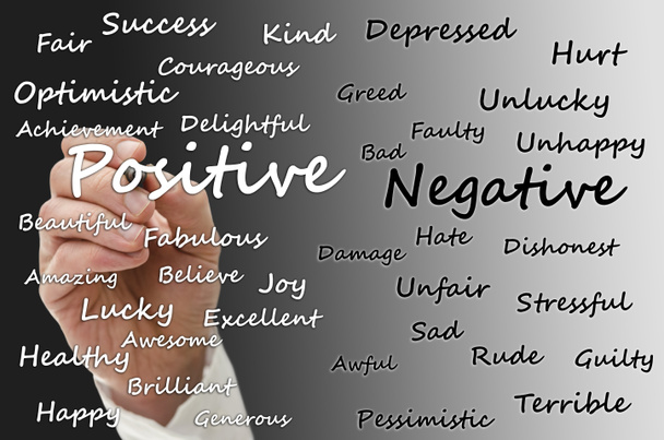 Positive vs negative - Photo, Image