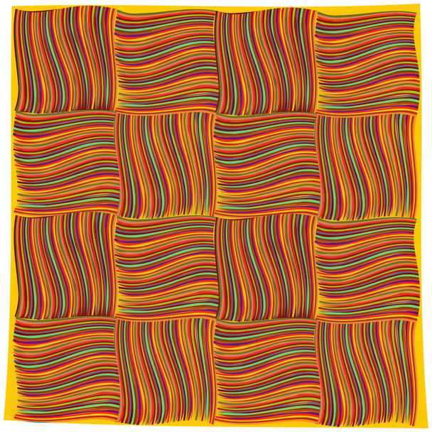 Oranje zakdoek - Vector, afbeelding