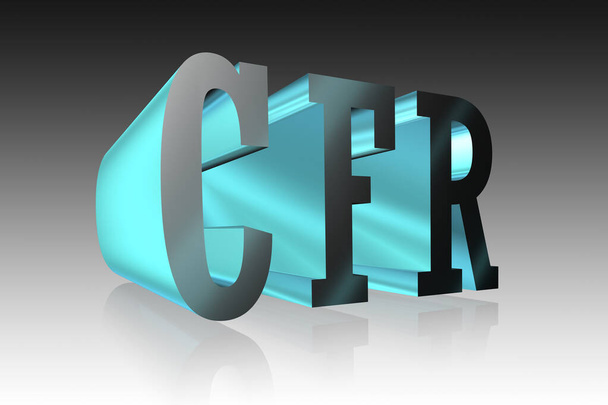 Lettere CFR - Illustrazione 3D
 - Foto, immagini
