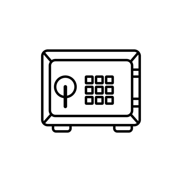 Грошовий сейф значок Векторні ілюстрації
 - Фото, зображення