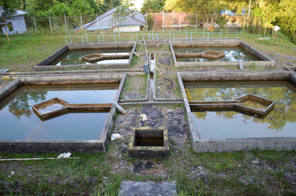 construction of drainage water filtration - Photo, Image