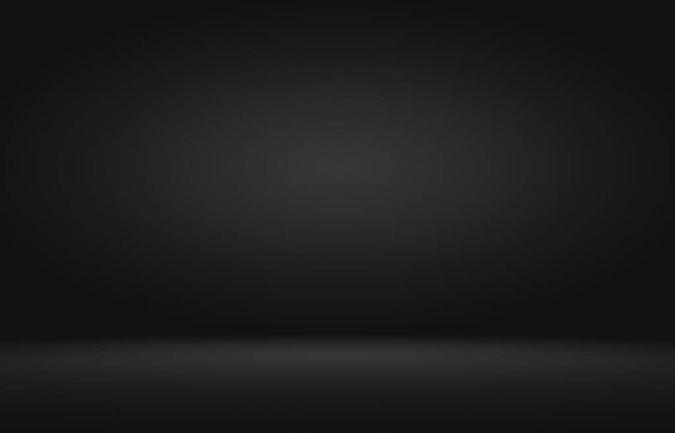 Product showcase spotlight on black gradient background. - Photo, Image