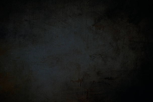 dark gray grunge background or texture  - Photo, image