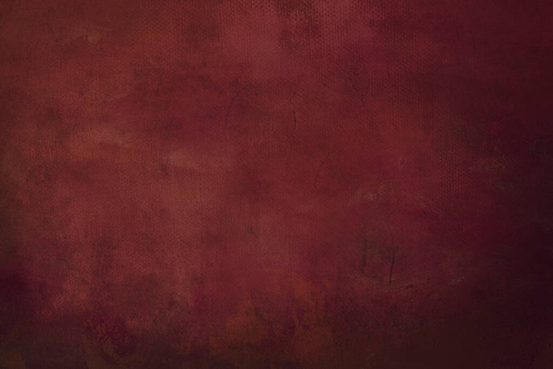 red grungy painting background  - Φωτογραφία, εικόνα