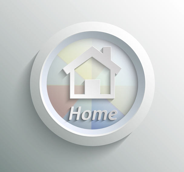 Icon home - Vektor, Bild